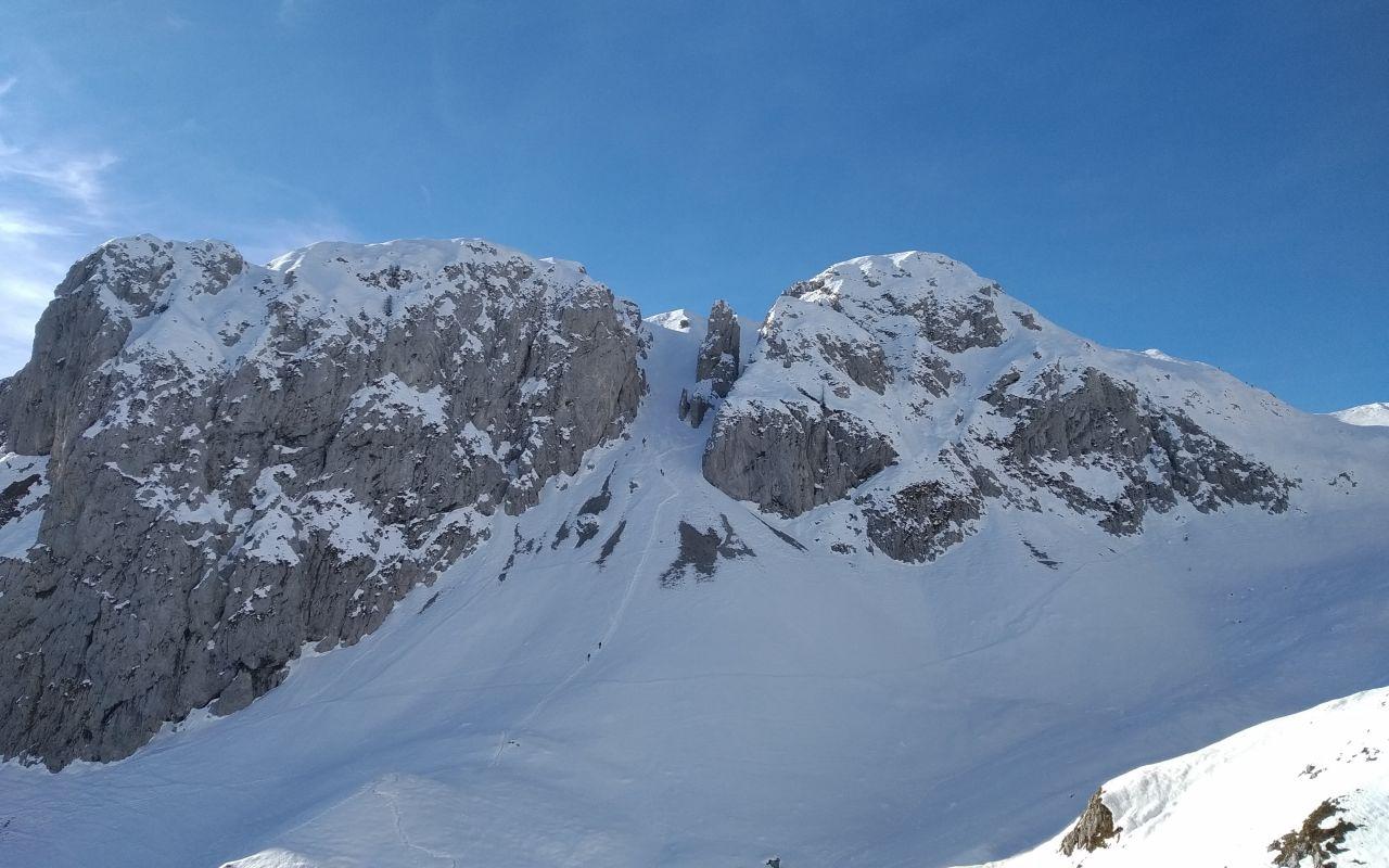Canale del dito al Pizzo Corzene