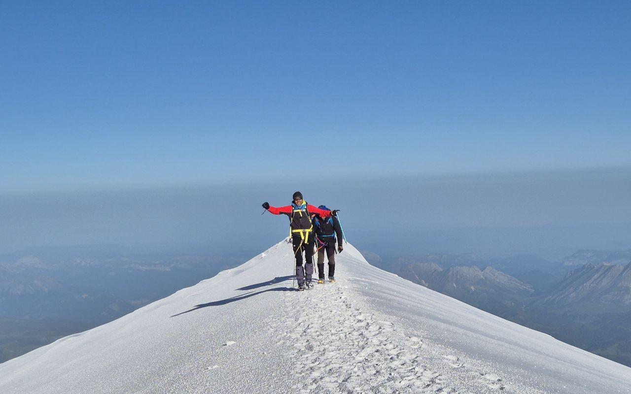 Monte Bianco - Via normale italiana dal Rifugio Gonella